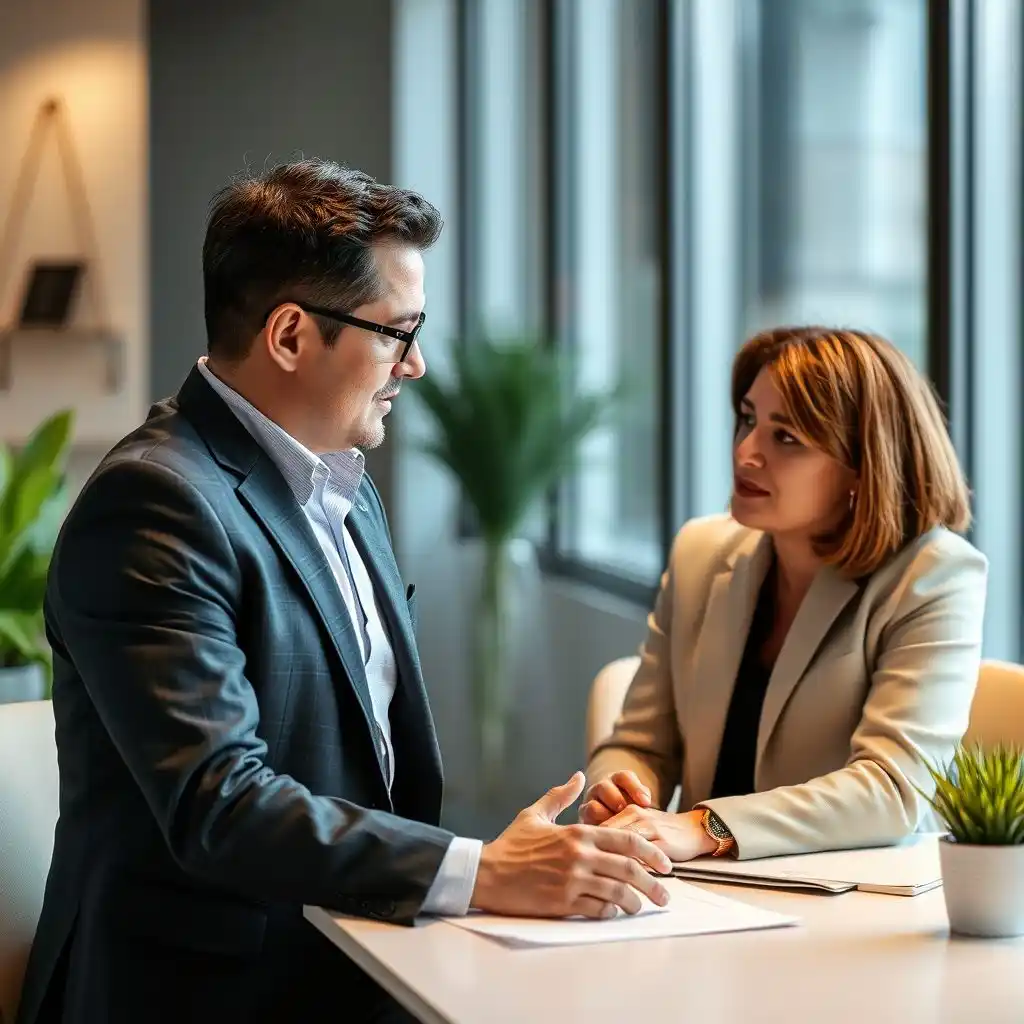 CEO recibiendo mentoría estratégica